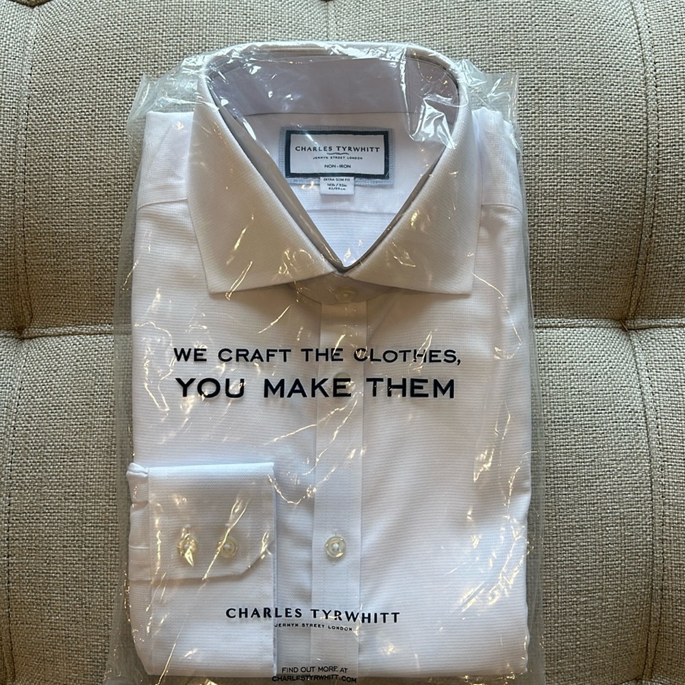 Charles Tyrwhitt White button-down shirt